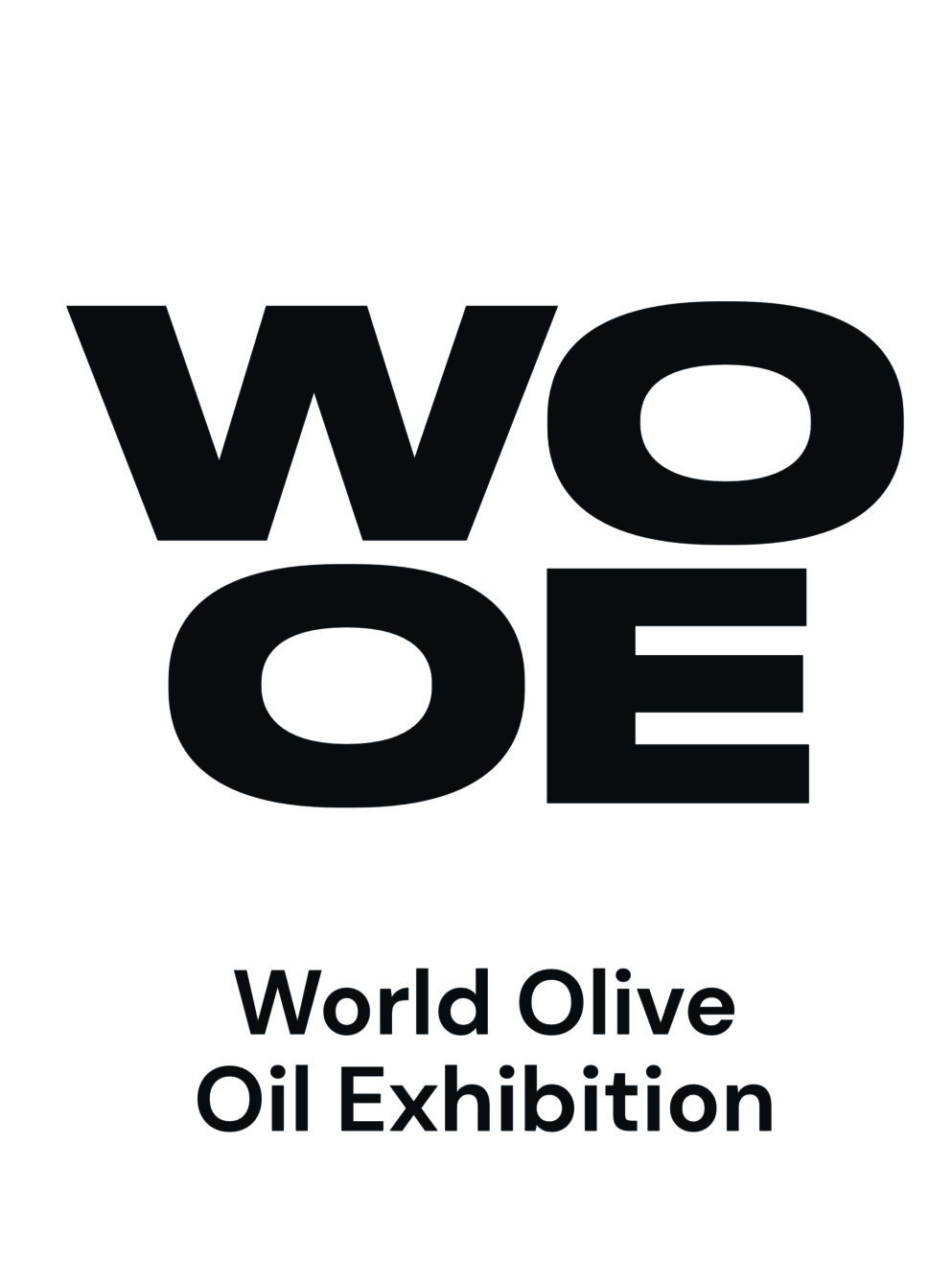 Logo World Olive Oil Exhibition vertical